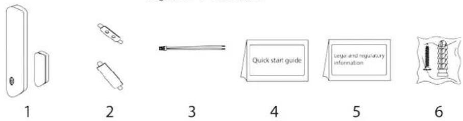 1 2 3 4 5 6 Quick start guide Legal and regulatory information