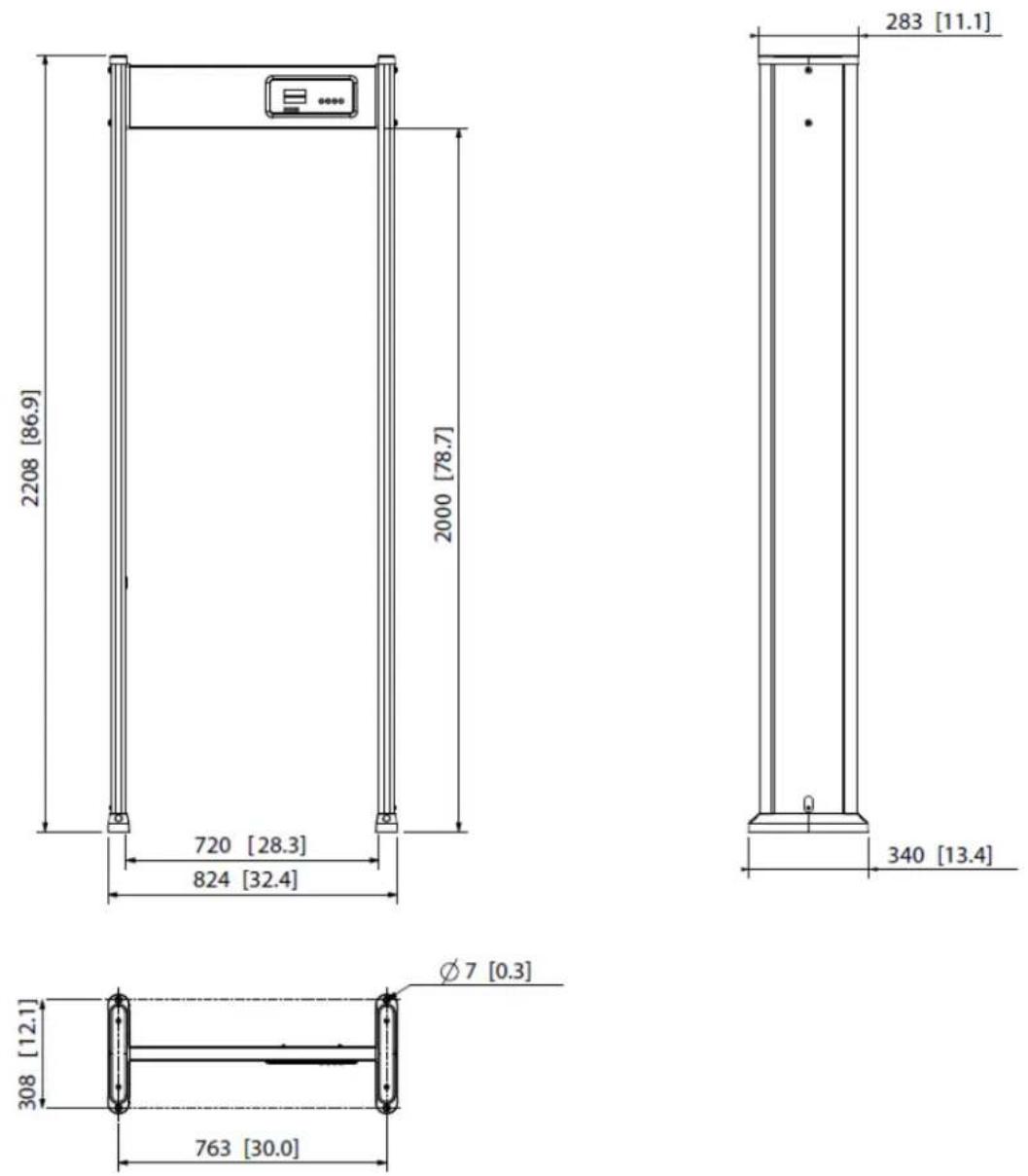 Dahua Technology ISC-D109L - Dimensions - 1