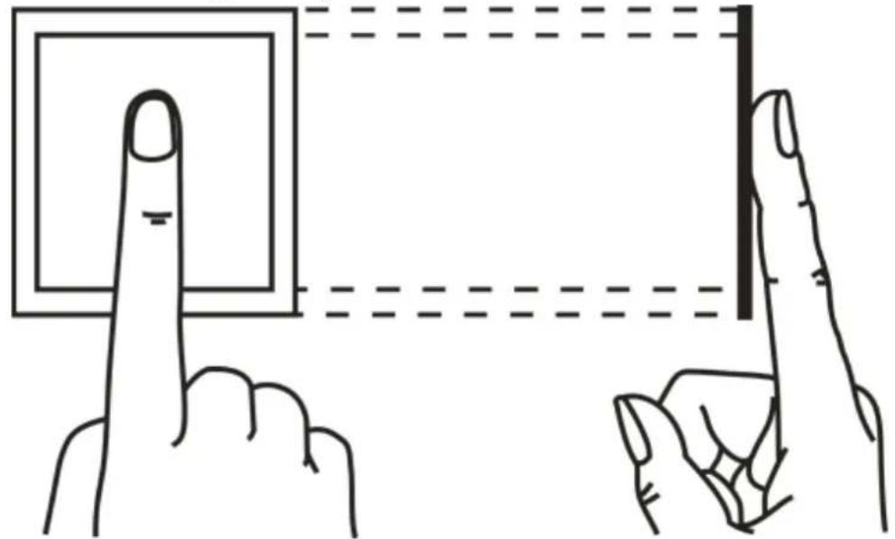 Dahua Technology ASI7223X-A-V1-T1 - How to Press Your Fingerprint on the Scanner - 1