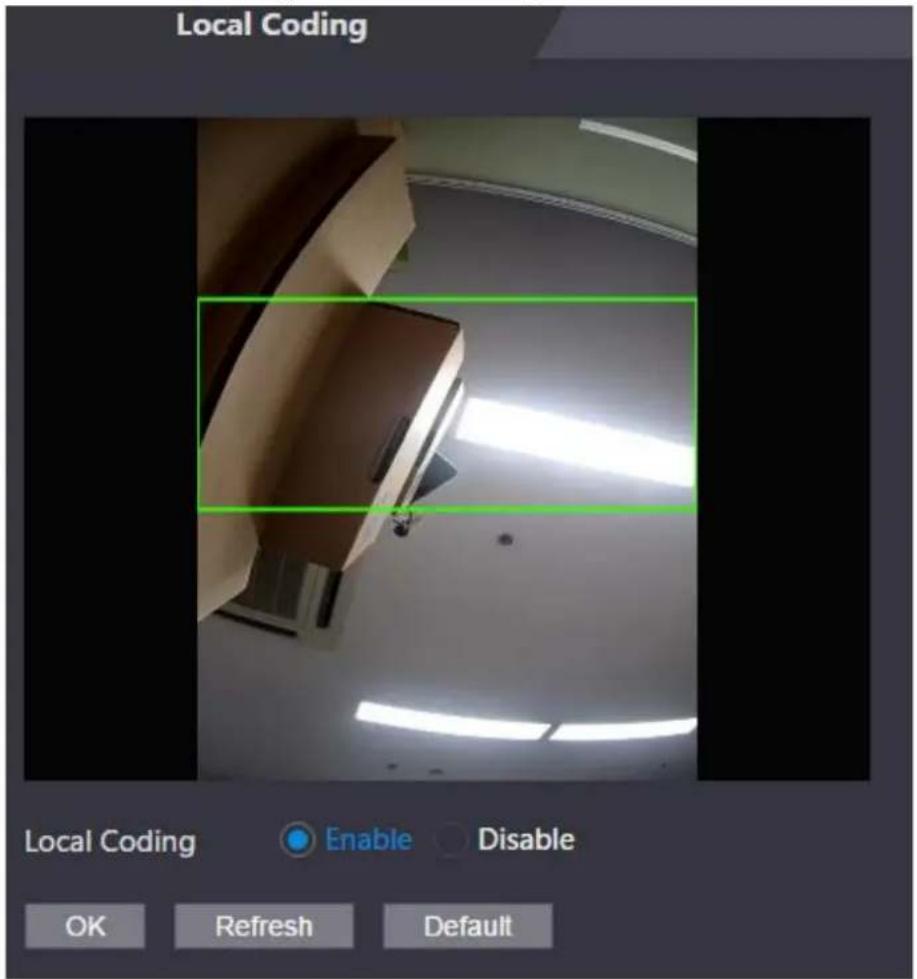Local Coding Local Coding Enable Disable OK Refresh Default