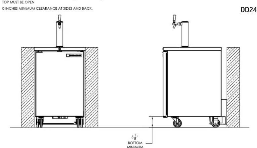 Beverage-Air DD68HC-1-S-069-WINE - User Manual for DD Refrigerators Beverage-Air - 1