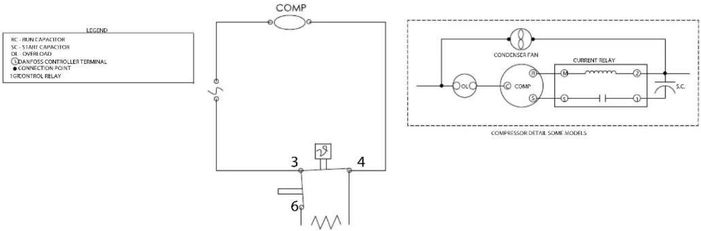 Beverage-Air DD68HC-1-S-069-WINE - FOR THE SERVICE TECH - WIRING DIAGRAM FOR THE DD24HC MODELS - 2