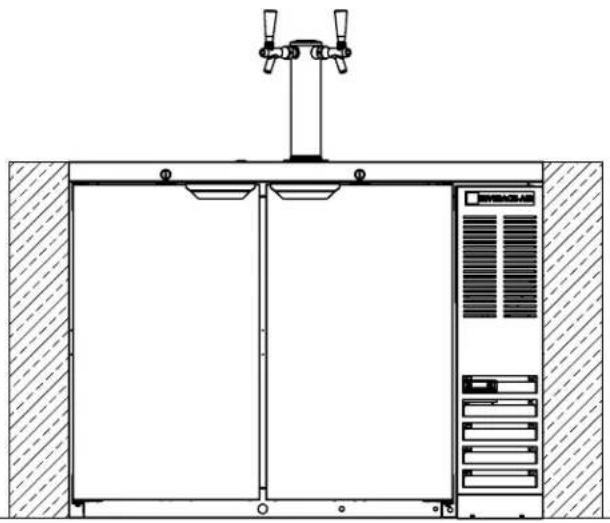Beverage-Air DD68HC-1-S-069-WINE - CLEARANCE - 1