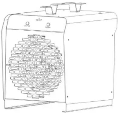 KING PSH2440TB - Portable Shop Heater - 2