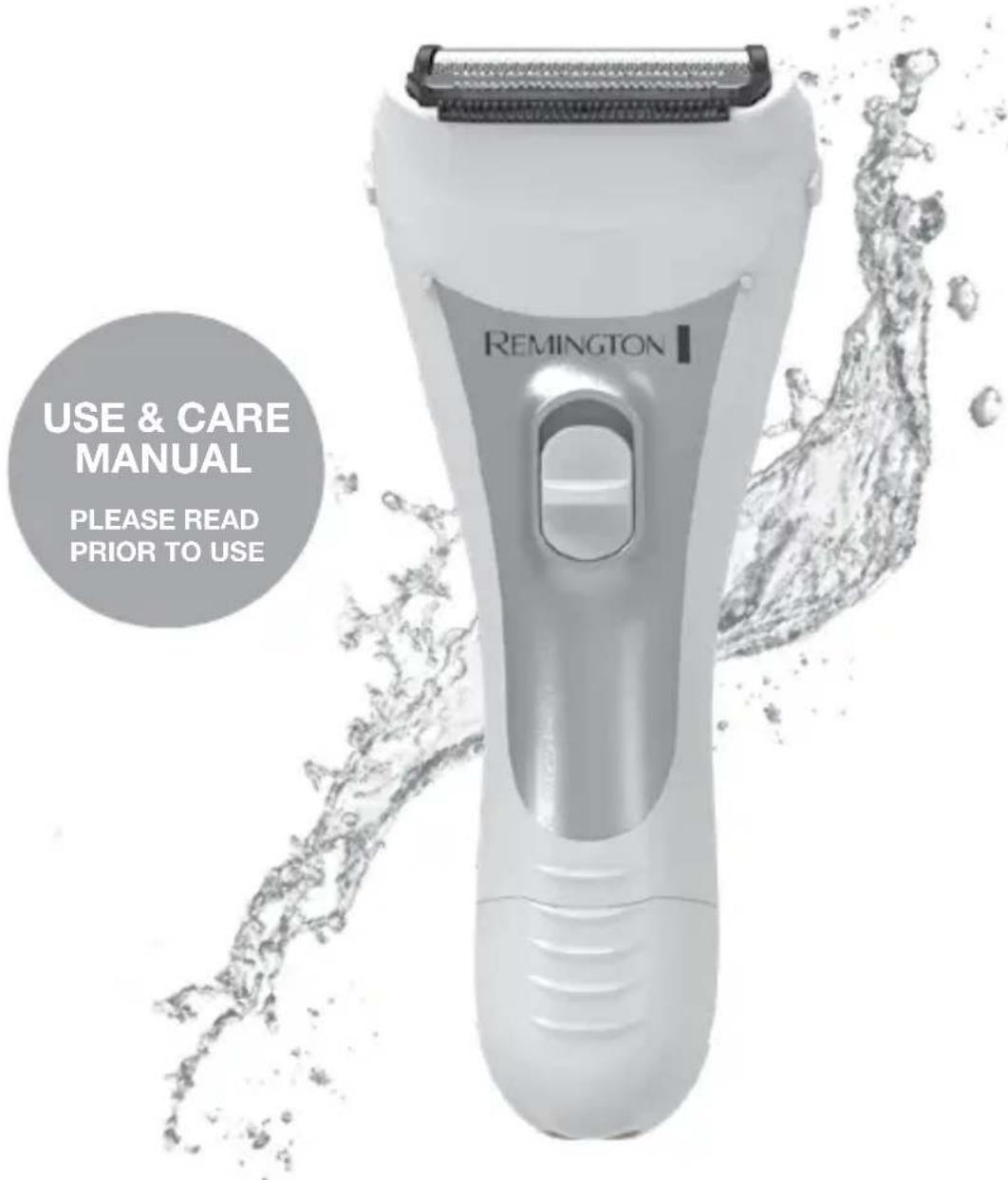 USE & CARE MANUAL PLEASE READ PRIOR TO USE