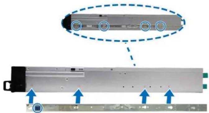 SYNOLOGY RackStation RS28221RP+ - To install the rail kit - 3