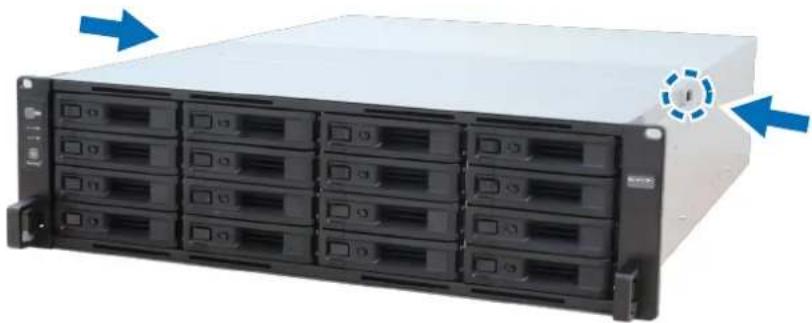 SYNOLOGY RackStation RS28221RP+ - Replace System Fan - 1