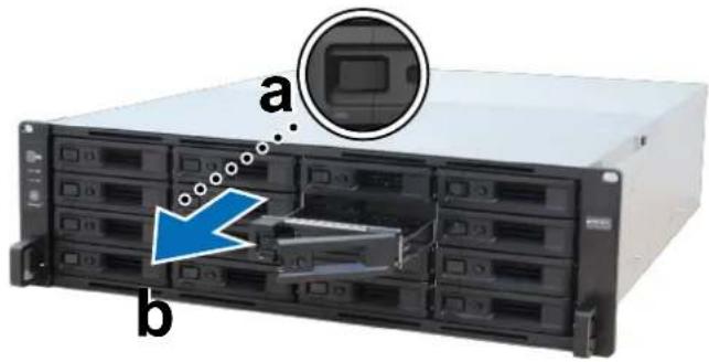 SYNOLOGY RackStation RS28221RP+ - Install Drives - 1