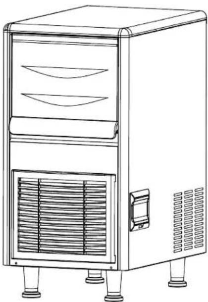Norpole NPCIM280 - Commercial Undercounter Ice Maker User's Manual - 1
