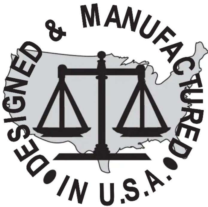 DESIGNED & MANUFACTURED IN U.S.A.