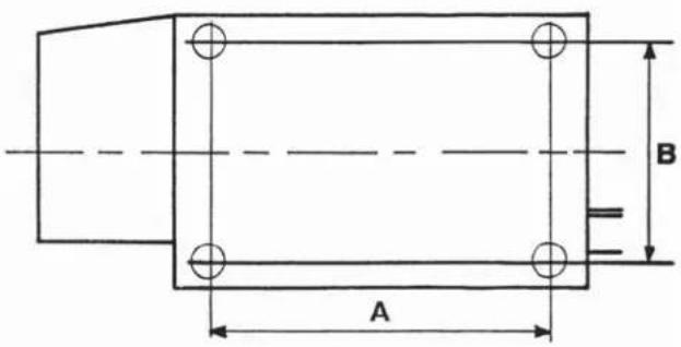 Berkel M2000 - MOUNTING DIMENSIONS FOR PERMANENT TABLE TOP INSTALLATION - 1