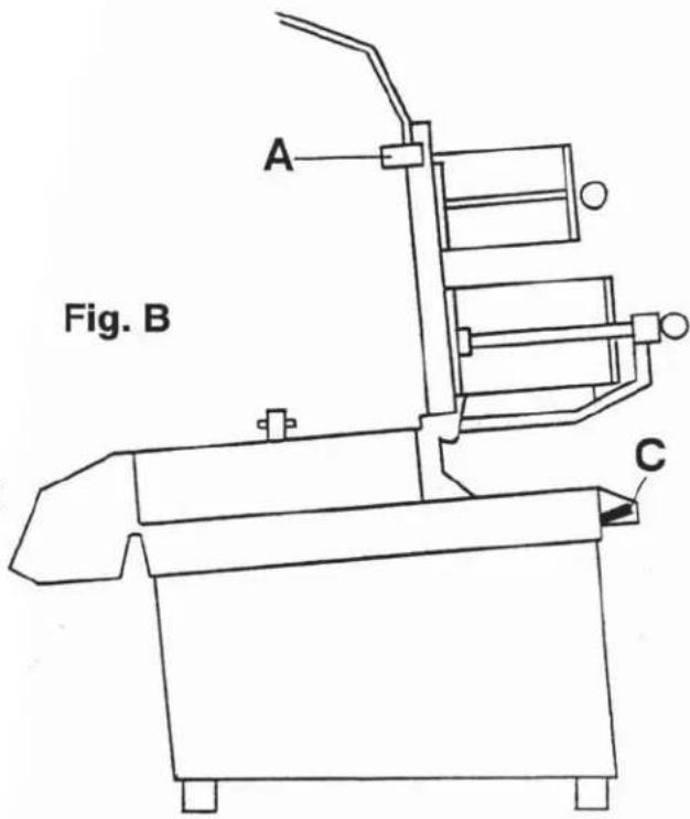 Berkel M2000 - INSTALLING THE FEED HOPPER LID - 1