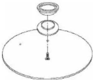 SINBO SP 5210 - INSTALLING THE COVER HOLD HANDLE - 1
