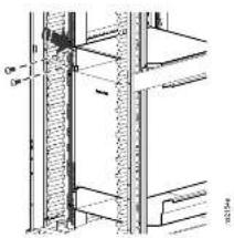 APC NetShelter SX AR7725 - Install the top duct - 1