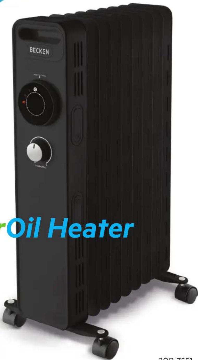 BECKEN Oil Heater POP-7551