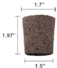 1.7" 1.97" 1.5"