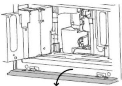 Fisher & Paykel EB60MSG1 - Emptying the drip tray - 2