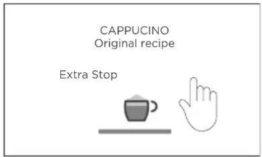CAPPUCINO Original recipe Extra Stop