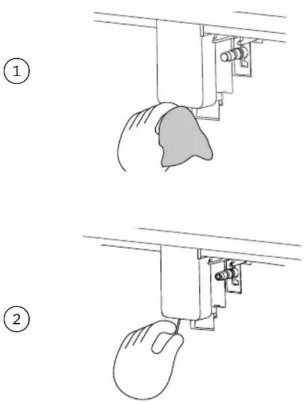 Fisher & Paykel EB60MSG1 - Cleaning the coffee spouts - 1