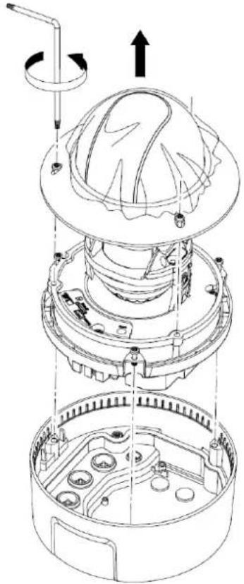 3xLOGIC VX-4M-OD3-RIAWD - REMOVING DOME - 1