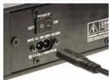 Zvox SoundBase 670 - Connect the AC cord - 1