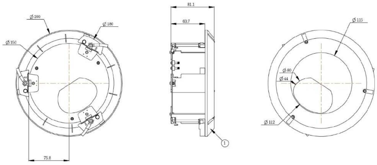 Verint V3320FDW-DN - PL-S50FDW - Pole Mount - 14