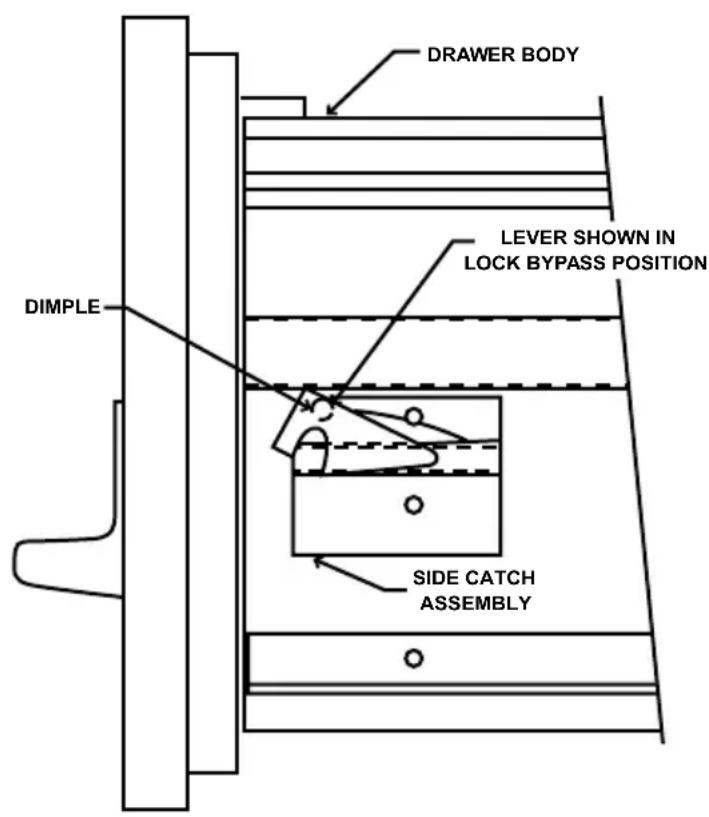 FireKing 4-2131-C - Lock Bypass Feature - 1