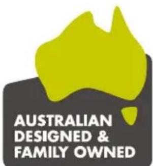AUSTRALIAN DESIGNED & FAMILY OWNED