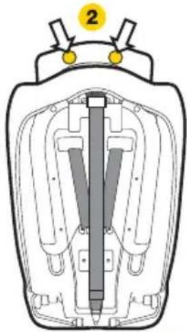 InfaSecure Emerge Onyx - Headrest - 2