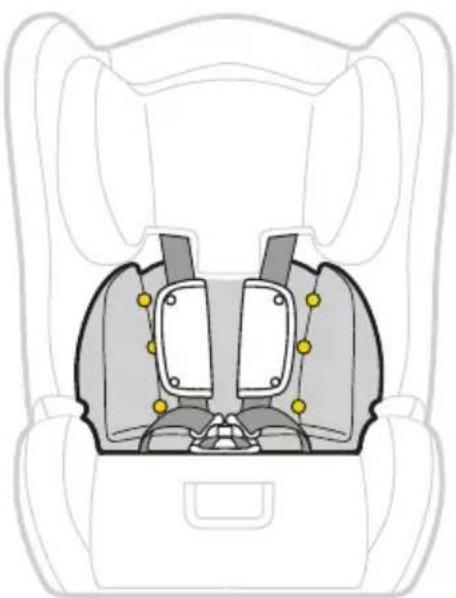 InfaSecure Emerge Onyx - BUCKLE PAD (if fitted) - 1