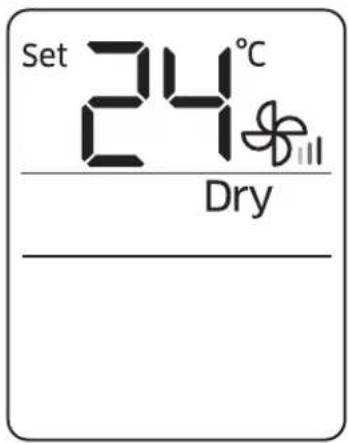 Set 24°C Dry