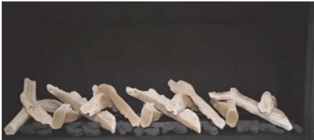 Close-up of dried, sliced white root pieces arranged in a row against a dark background (no text or symbols visible)