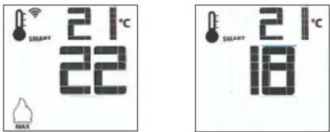 21°C 22 MAX 21°C 21°C MAX