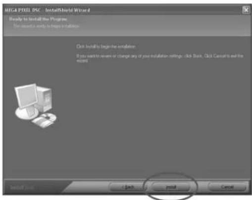 MEGA PXED, DSC - InstallShield Wizard Ready to install the Programs Show a very useful role in installing Click Install to begin the installation. If you want to review or change any of your installation settings, click Back, Click Cancel to add the recent Install Web... Finish Install Cancel