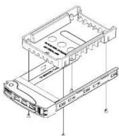 Supermicro SuperServer 1019P-WTR - Hard Drive Carrier Indicators - 1