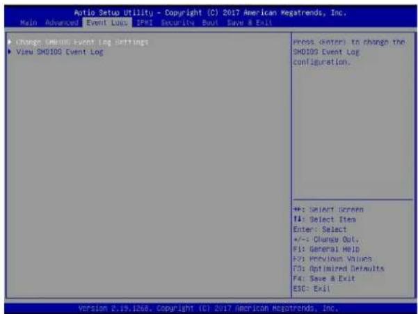 Supermicro SuperServer 1019P-WTR - Event Logs - 1