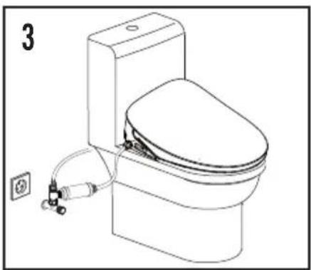 HAIER V5-E600 - 电源、进水连接建议 - 3