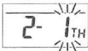 TANITA TT-573 - Usage method initial setting date setting - 8