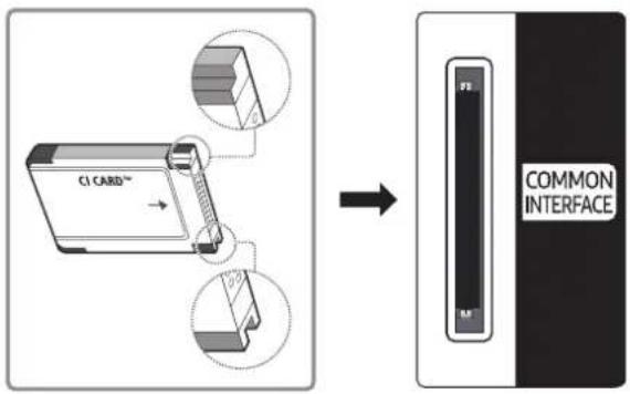 CI CARD™ → COMMON INTERFACE