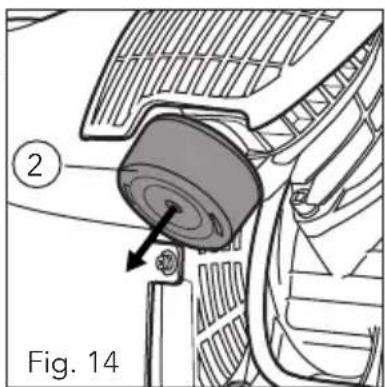 Full Boar FBACVT-5030U - Cleaning the intake air filter (2) - 1