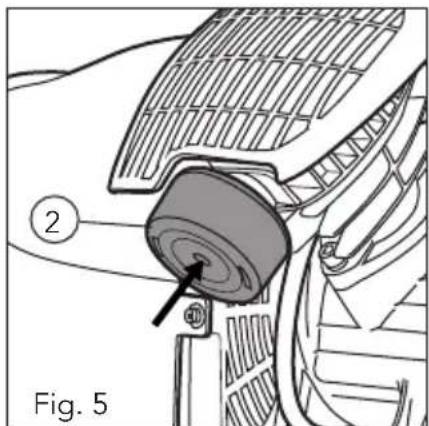 Full Boar FBACVT-5030U - Installation of the intake air filter (2) (Fig. 5) - 1