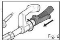 Full Boar FBDWS-6100U - Connecting the dust extraction hose - 1