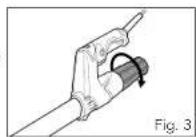 Full Boar FBDWS-6100U - Fitting the rear extension handle - 1