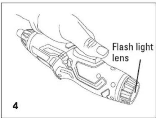 Flash light lens 4