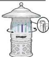 Dynatrap DT1260-TUN - HOW THE DYNATRAP ^3 INSECT TRAP WORKS - 1
