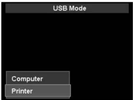 USB Mode Computer Printer