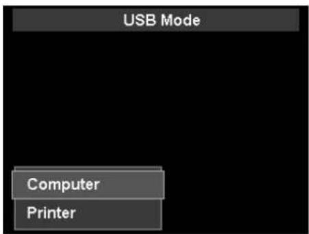 USB Mode Computer Printer