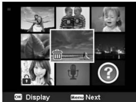 OK Display Menu Next