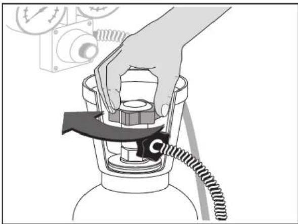 Vivreau V3-204 - CHANGING A CO _2 CYLINDER - 1