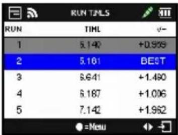 Qstarz LT-Q6000 - ☆ Run me screen for Drag race (tested with speed 0-60mph). - 3